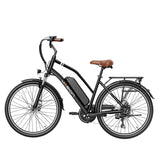 JASION CB1 Electric Bike  - Motor 500W Battery 36V12.5AH 27.5 Inch Wheels Mechanical Disc Brakes - Black
